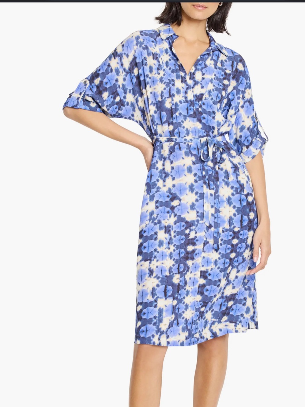 Nic + Zoe Devon Shibori Stone Tie Belt
Dress Size Medium